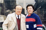 Karl with Qiu Li (Choral Conductor)